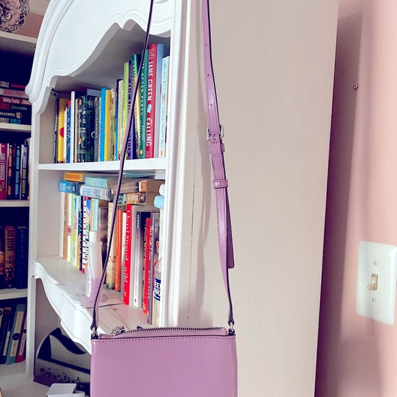 COPY - BRAND NEW- LAVENDER KATE SPADE CROSSBODY!! - Picture 8 of 10